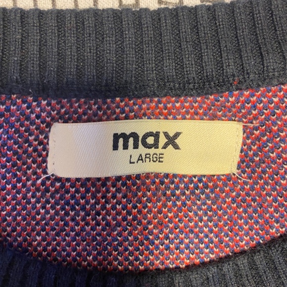 max - Men’s Sweater L – Bold “Game Over” Graphic - 100% Cotton - Knit - Picture 4 of 8